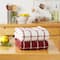 DII® Windowpane Oversized Washed Waffle Dishtowels, 2ct.